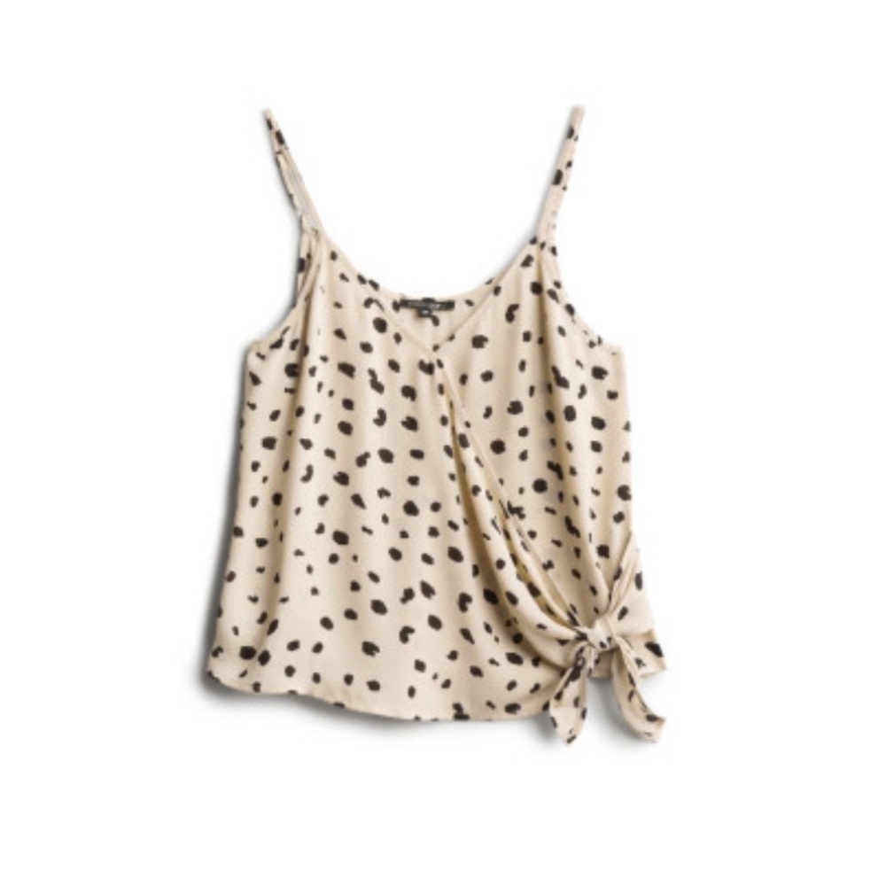 PaperMoon Faux Wrap Blouse